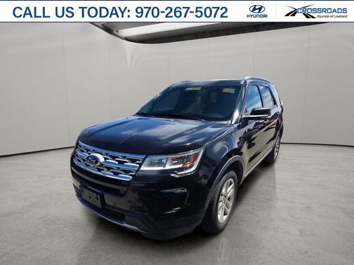 Agate Black Metallic 2019 Ford Explorer XLT