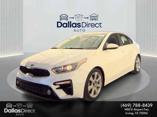 White 2021 Kia Forte LXS