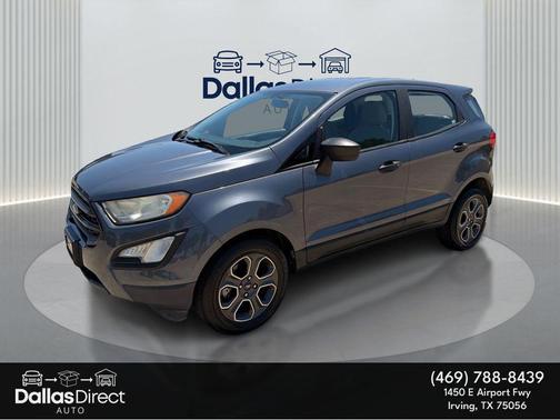 Smoke Metallic 2019 Ford EcoSport S