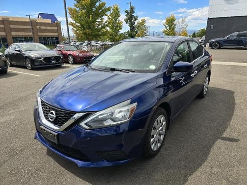 Deep Blue Pearl 2017 Nissan Sentra S