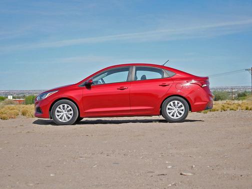 Pomegranate Red 2020 Hyundai Accent SE
