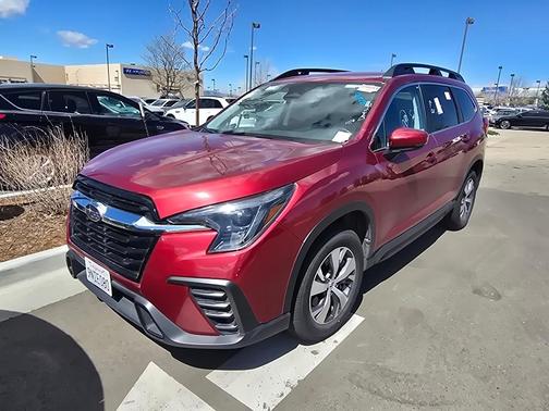 Crimson Red Pearl 2025 Subaru Ascent Premium 7-Passenger
