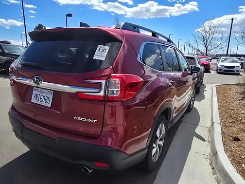 Crimson Red Pearl 2025 Subaru Ascent Premium 7-Passenger