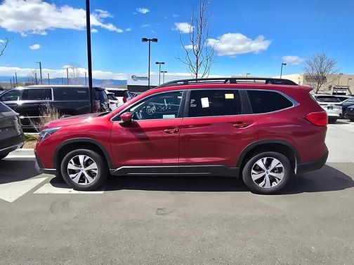 Crimson Red Pearl 2025 Subaru Ascent Premium 7-Passenger