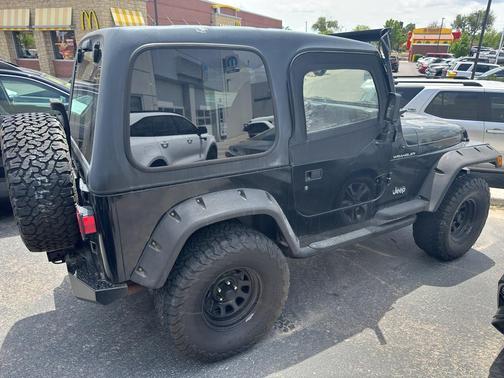 Black 2001 Jeep Wrangler SE