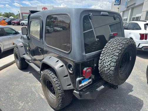 Black 2001 Jeep Wrangler SE