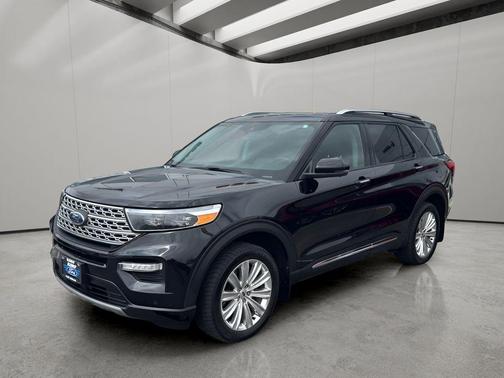 Agate Black Metallic 2021 Ford Explorer Limited