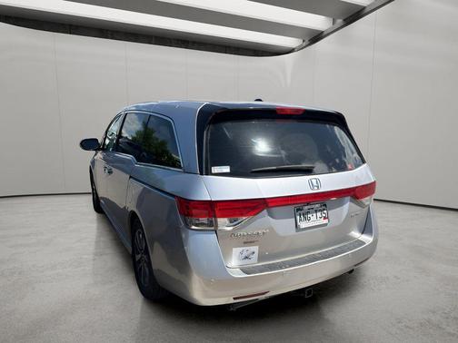 Alabaster Silver Metallic 2015 Honda Odyssey Touring Elite