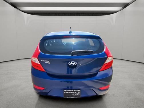 Pacific Blue Pearl 2017 Hyundai Accent SE