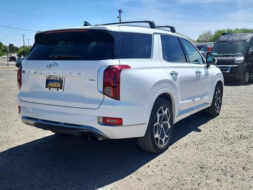 Hyper White 2022 Hyundai PALISADE Calligraphy
