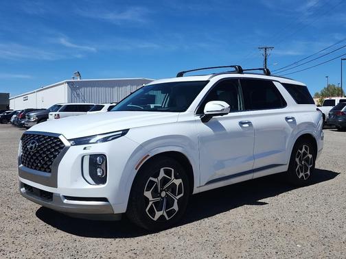 Hyper White 2022 Hyundai PALISADE Calligraphy
