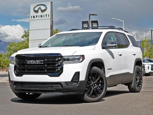 Summit White 2023 GMC Acadia FWD SLE