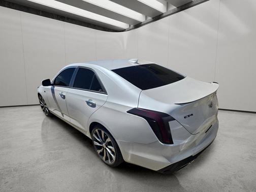 Crystal White Tricoat 2021 Cadillac CT4 Premium Luxury
