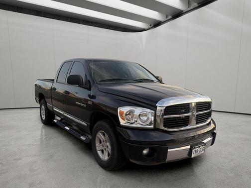Black 2007 Dodge Ram 1500 SLT Quad Cab