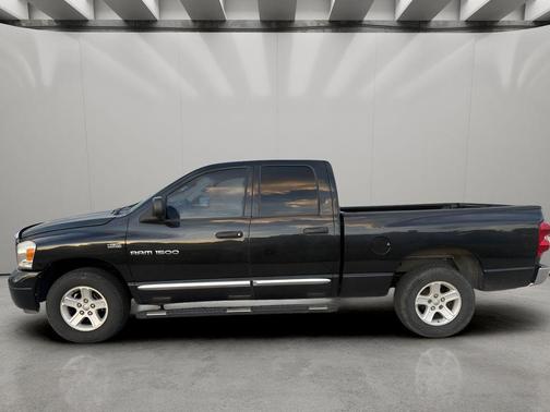 Black 2007 Dodge Ram 1500 SLT Quad Cab
