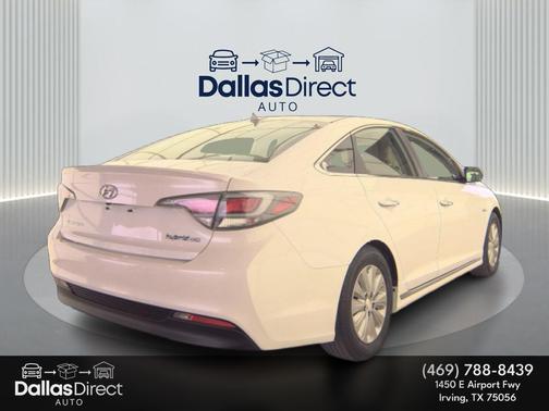 Hyper White 2017 Hyundai SONATA Hybrid SE