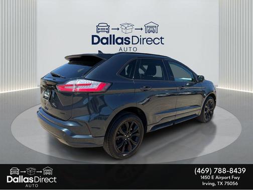 Stone Blue Metallic 2022 Ford Edge SE