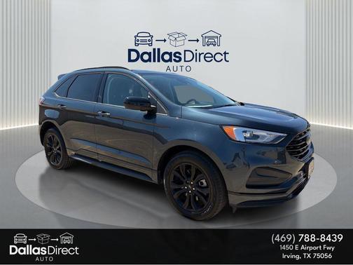 Stone Blue Metallic 2022 Ford Edge SE
