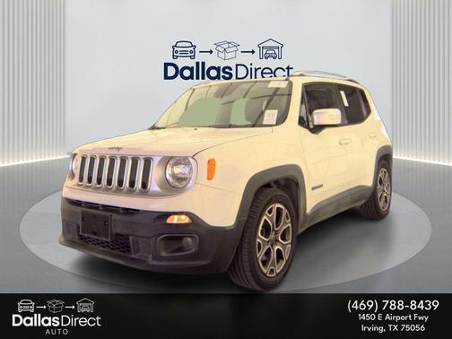 Alpine White 2016 Jeep Renegade Limited