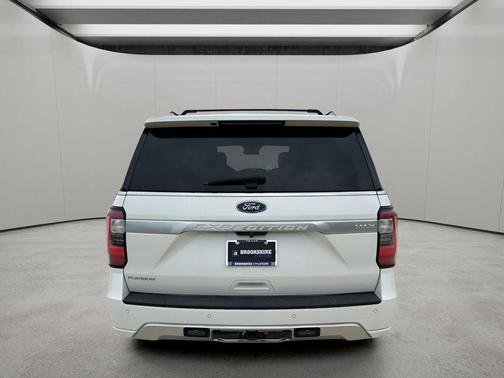 Star White Metallic Tri-Coat 2021 Ford Expedition Max Platinum
