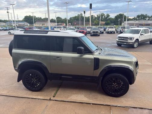 Pangea Green Metallic 2023 Land Rover Defender 90 S
