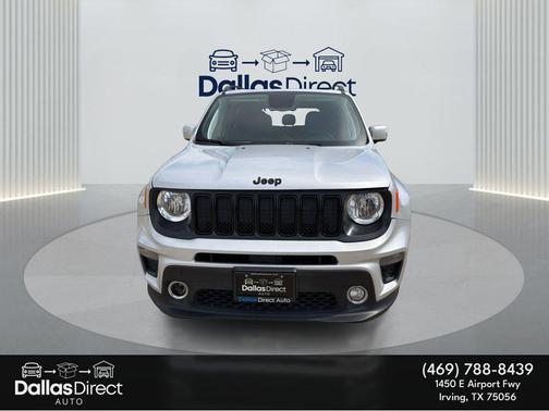 Glacier Metallic Clearcoat 2019 Jeep Renegade Altitude