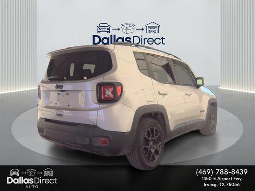 Glacier Metallic Clearcoat 2019 Jeep Renegade Altitude