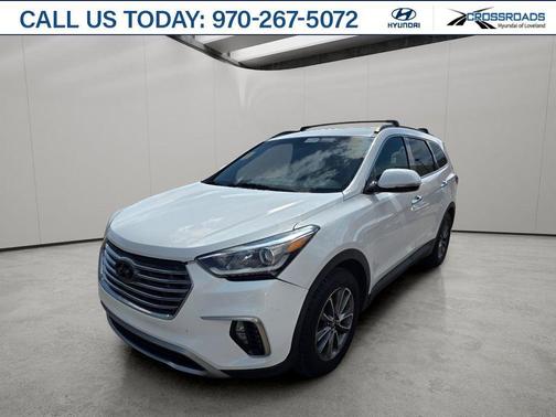 Monaco White 2017 Hyundai SANTA FE SE
