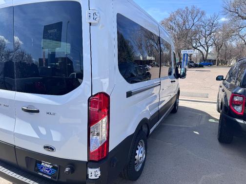 Oxford White 2025 Ford Transit-350 XLT