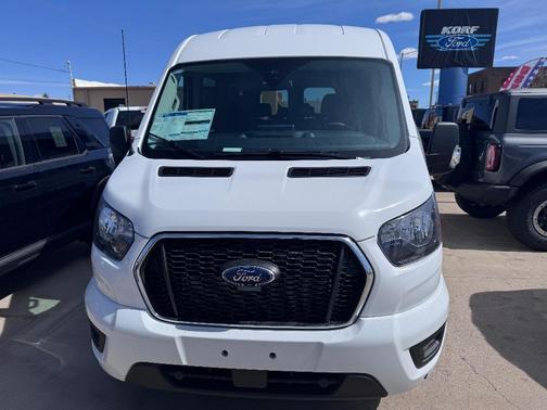 Oxford White 2025 Ford Transit-350 XLT