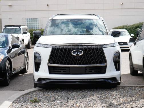 Radiant White 2026 INFINITI QX80 SPORT AWD