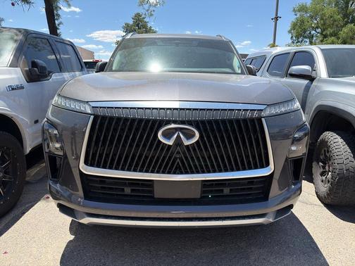 Anthracite Gray 2025 INFINITI QX80 PURE AWD