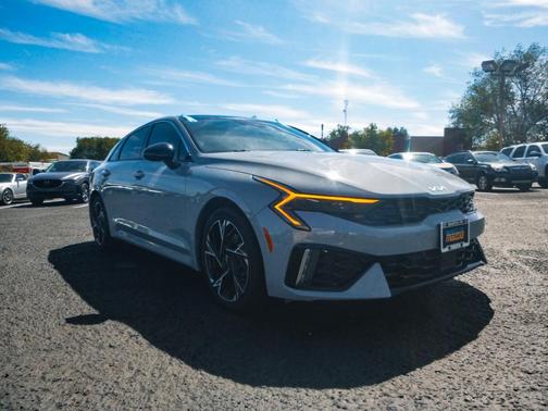 Wolf Gray 2025 Kia K5 GT-Line