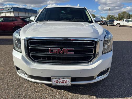 White Frost Tricoat 2018 GMC Yukon SLT