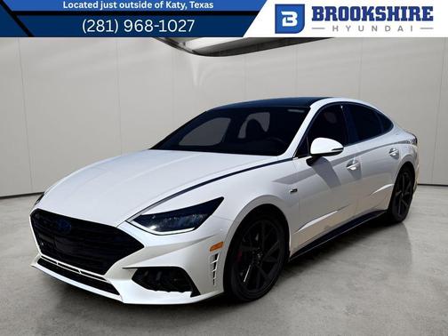 Quartz White 2022 Hyundai SONATA N Line Night Edition
