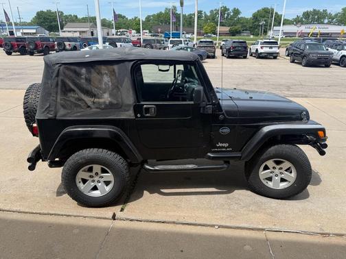 Black 2005 Jeep Wrangler X