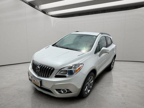 White Pearl Tricoat 2014 Buick Encore Leather