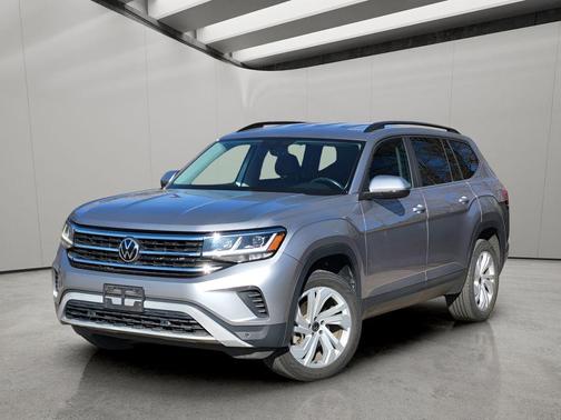 Pyrite Silver Metallic 2021 Volkswagen Atlas 3.6L SE w/Technology