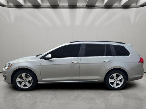 Tungsten Silver Metallic 2015 Volkswagen Golf SportWagen TDI S 4-Door