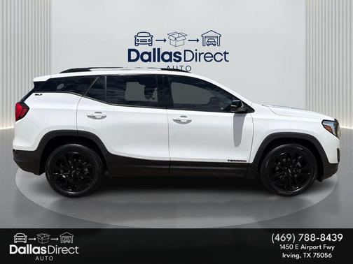 Summit White 2021 GMC Terrain SLT
