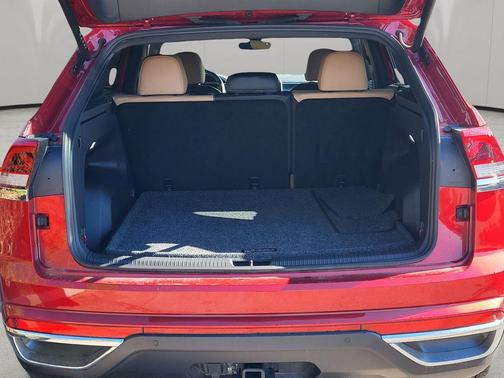 Aurora Red Metallic 2025 Volkswagen Atlas Cross Sport 2.0T SEL