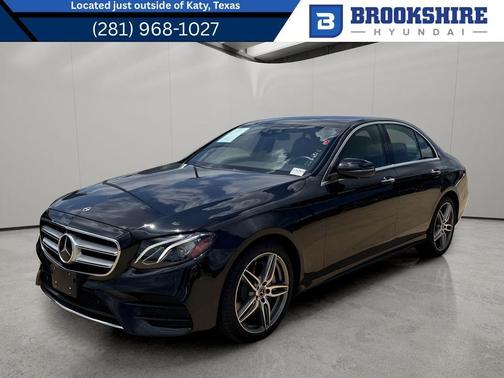 Obsidian Black Metallic 2019 Mercedes-Benz E-Class 4MATIC