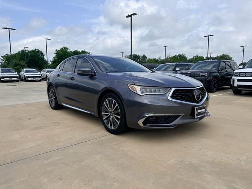 Crystal Black Pearl 2018 Acura TLX Base