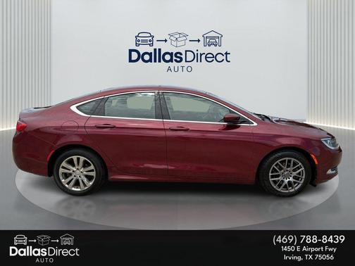 Velvet Red Pearlcoat 2015 Chrysler 200 Limited