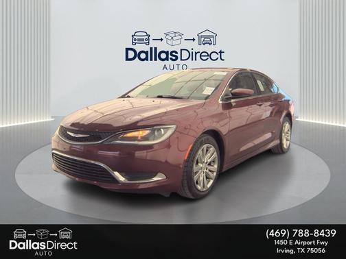 Velvet Red Pearlcoat 2015 Chrysler 200 Limited