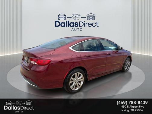 Velvet Red Pearlcoat 2015 Chrysler 200 Limited
