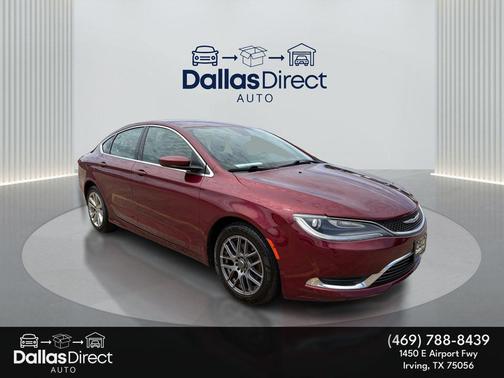 Velvet Red Pearlcoat 2015 Chrysler 200 Limited