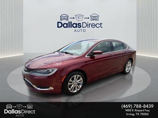 Velvet Red Pearlcoat 2015 Chrysler 200 Limited
