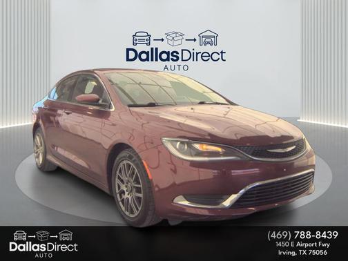 Velvet Red Pearlcoat 2015 Chrysler 200 Limited