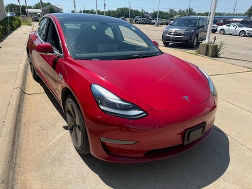 Red Multi-Coat 2019 Tesla Model 3 Standard Range Plus